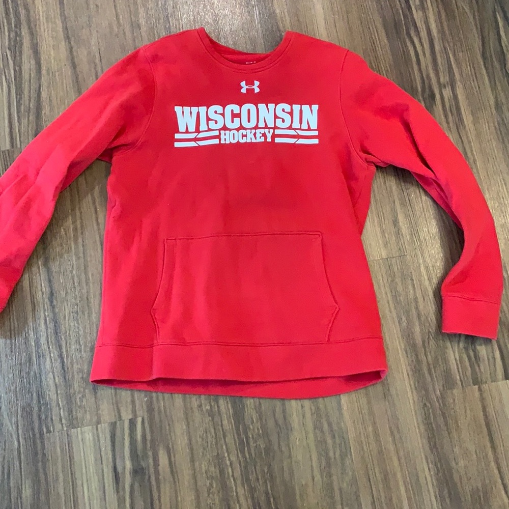 Men’s Wisconsin Hockey Crewneck